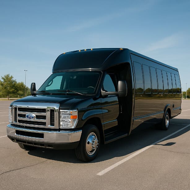 Charter Bus Rental Rockville 18 Passenger Minibus