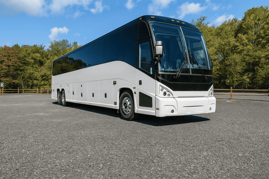 picture of Charter Bus Rental Rockville coach bus